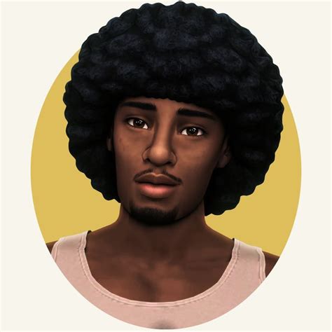 afro sims 4|sims 4 afro cc male.